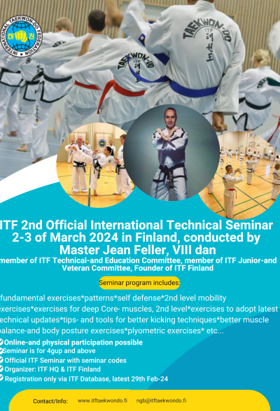 International Technical Seminar ITS in Finland March 2024