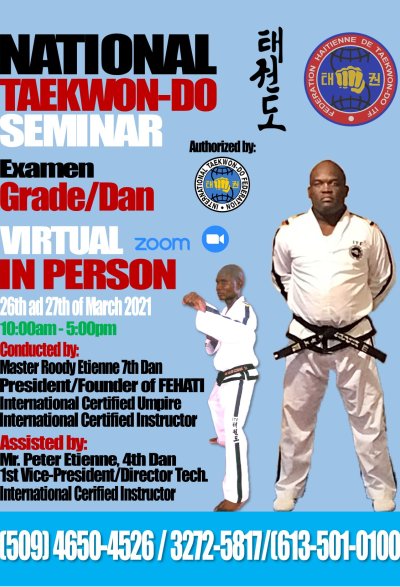 National Taekwon-Do Seminar and Grading Test