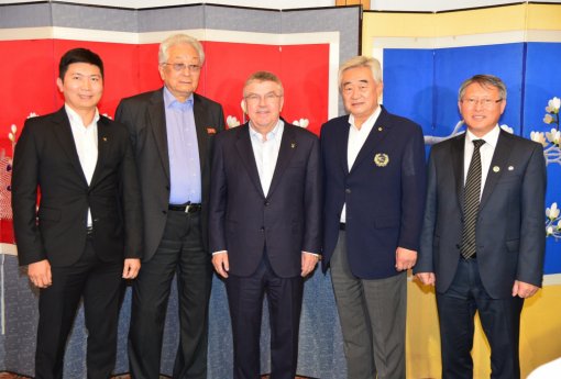Dr. Thomas Bach, IOC President, at the ITF Demonstration in…