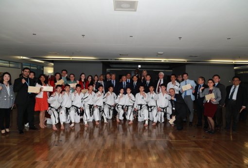 ITF- WT Joint Demostration in Geneva, Switzerland