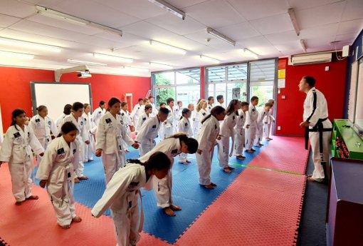 New Zealand first classroom Dojang