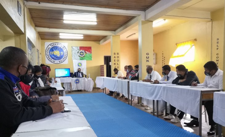 Training course, in Madagascar