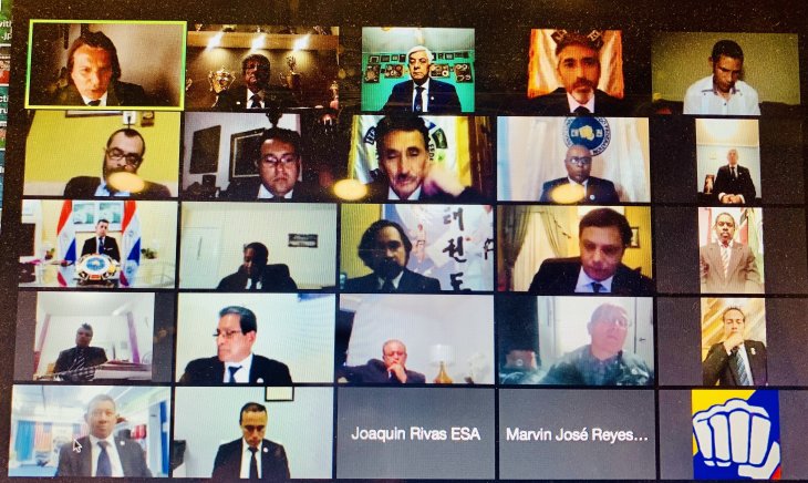 Meeting on 1st Pan Am Online Original Taekwon‑Do ITF Games