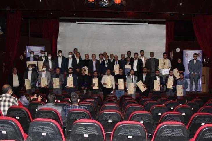 Certificate awarding ceremony IRAN ITF Taekwon‑Do, 2021