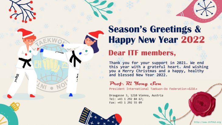 Season´s Greetings & Happy New Year 2022