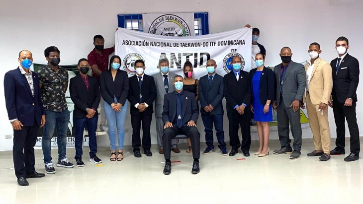 CELEBRATION OF THE 2ND ANNIVERSARY OF THE FOUNDATION OF THE NATIONAL ASSOCIATION OF TAEKWON‑DO ITF DOMINICANA ANTID