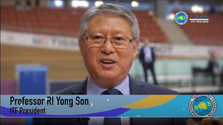 New Year Greetings from the ITF President Prof. Ri Yong Son
