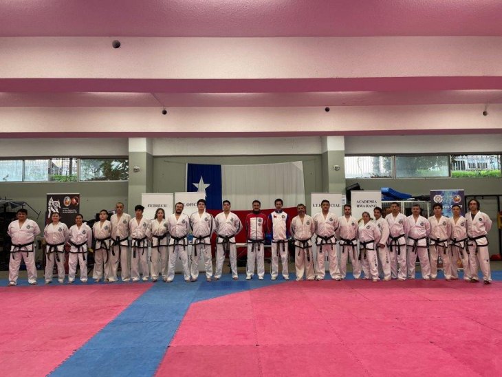Trainining at Chilean Olympic Training Center