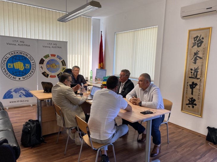 Meeting at ITF HQ, 9Aug2022
