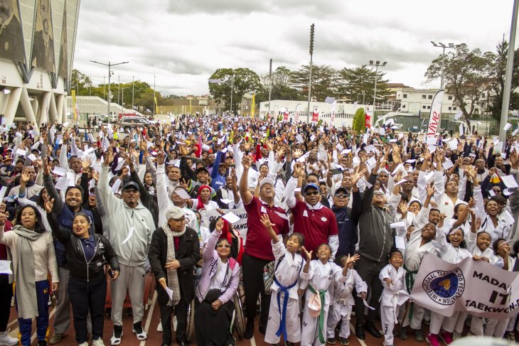 Madagascar ITF Heng De  «INTERNATIONAL DAY OF SPORT FOR DEVELOPMENT AND PEACE»