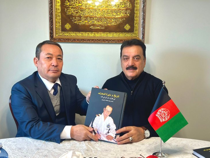 Meeting with the President of the Afghanistan National Olympic Committee (NOC)