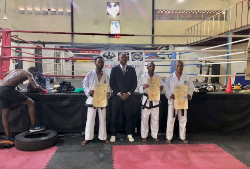 DELIVERY OF THE INTERNATIONAL BLACK BELT CERTIFICATES OF…