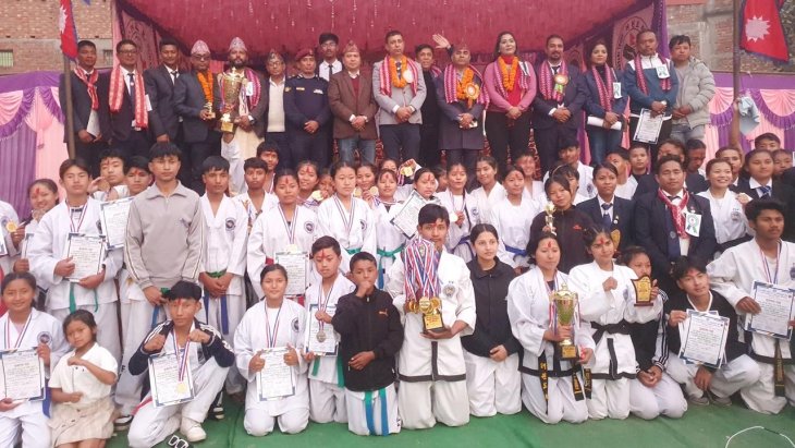 Champion of Koshi Province ITF Taekwon‑Do Championship-2025