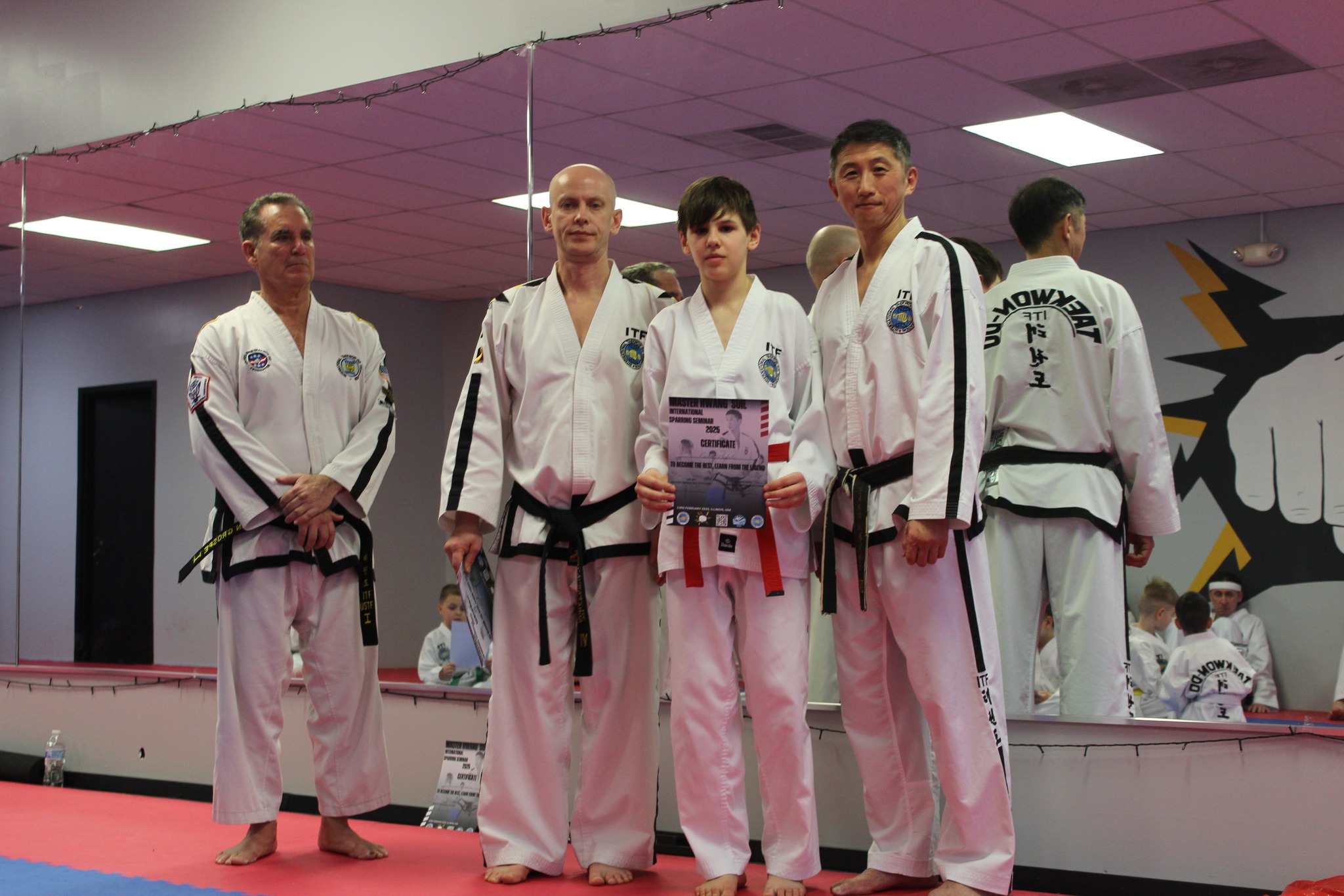 International Sparring Seminar, by  Master Hwang Su-Il