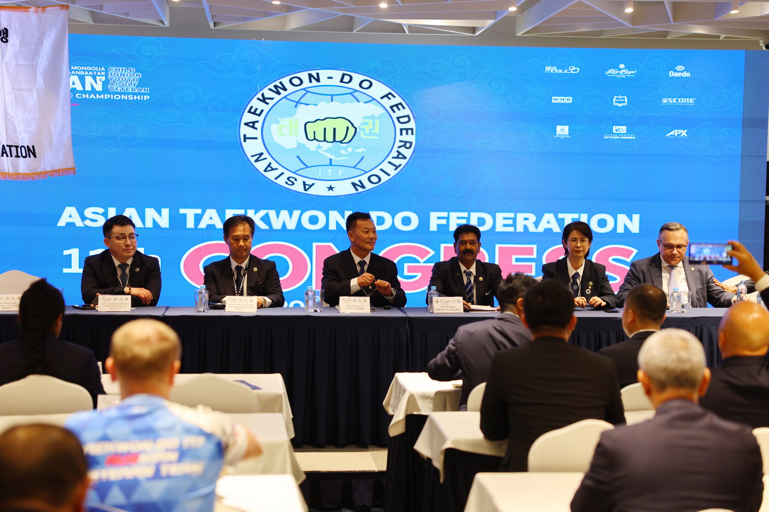 Successful First Day for the 11th Asian ITF Taekwon-Do Championships in Ulaanbaatar